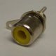 (image for) RCA Panel Socket Yellow (PLP106)