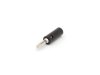 Black High Quality Solderless Banana Plug (ANQ21G) (image for) Black High Quality Solderless Banana Plug (ANQ21G)