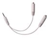 (image for) 4 Way Stereo 3.5mm Headphone Splitter (ALU21G)