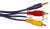 (image for) 4-Contact 3.5mm Plug to 3 x Phono/RCA, 1.5m (ALD103)