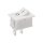 (image for) MINI White Rocker 3A 230VAC SPST Locking (SWR008)