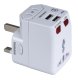 UNIVERSAL TRAVEL ADAPTER 2USB+1Type PC (APA22G) (image for) UNIVERSAL TRAVEL ADAPTER 2USB+1Type PC (APA22G)