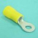 (image for) Insulated Crimp Round Yellow 4.3mm 10-pack (TML132)