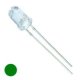 (image for) LED 5mm Flashing Green Clear 3-5v (LED510)