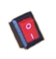 (image for) Red Rocker Switch 6A 230VAC SPST LOCKING (SWR055)