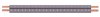 (image for) Flat OFC 2-Core Grey 12A, 1m (APR51G)
