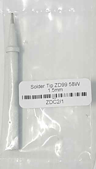(image for) Soldering Tip 58/60 Watt 1 MM (DYN014)