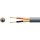(image for) Microphone Cable Screen, 2-Core Black, 1m (ALZ85G)