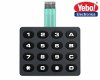 (image for) 4X4 Hard Button Matrix Keypad – 16 Key (ARD61E)