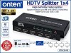 (image for) HDTV Splitter 1x4 (ALU10G)