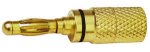(image for) High Quality Metal Banana Plug, Black (ANQ22G)