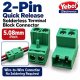 (image for) 2 PIN Quick Release Solderless Phoenix (PLB112)