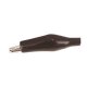(image for) Black 45 mm Shrouded Crocodile Clip (AMA44G)