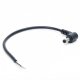 (image for) Right Angle DC Power Plug and Cable 2.5mm (AMG86G)