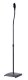 Angled Surround Sound Speaker Stand in Black (ANS13G) (image for) Angled Surround Sound Speaker Stand in Black (ANS13G)