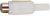 (image for) RCA White plastic socket inline, sleeved (ANP94G)