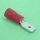 (image for) 5mm Part-Insulated Male Disconnect Red 6-pack (TML371)