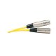 (image for) XLR male to XLR female yellow, 6m (AMQ26G)