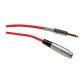 (image for) 6.35mm jack plug to XLR female red, 6m (AMQ19G)
