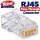 (image for) Modular Plug RJ45 8P8C Pass-Through SINGLE (PLT089)