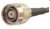 (image for) TNC 50ohms Reverse Crimp Plug, RG58 (PLR133)