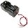 (image for) 4xAA Battery Holder back to back, wire connection (AMB05G)