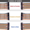 (image for) 10 PINS Jumper Wire M-M 10cm (ARD219)