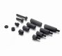 (image for) Metric Tapped Hex Nylon Spacer, M3x15mm, 4-pack (NYF94)