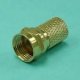 (image for) F Plug Twist-on RG59 Gold (CNF008)