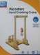 Wooden Cranking Crane (KIT435) (image for) Wooden Cranking Crane (KIT435)