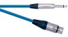 (image for) Blue Premium 6m 3 Pin XLR Line Sckt to Mono Jack (ANV34G)