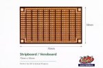 (image for) Stripboard/Vero Board 45 x 70mm (BCL62G)