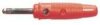 4mm High Quality Solderless Banana Plug, Red (AMF05G) (image for) 4mm High Quality Solderless Banana Plug, Red (AMF05G)
