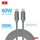 (image for) PD Fast charging Type C to Type C Cable 3M (ALV45G)