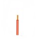 (image for) Eqp wire solid core 1mm Copper Orange, per m (CBL73S)