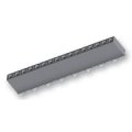 (image for) 14-way Vertical Header, 2.54mm pitch (PLB712)