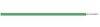 (image for) Eqp wire 7-strand Copper Green, per m (CBL06S)