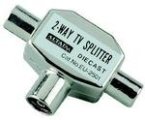 (image for) 2-Way Coaxial Splitter, 1 x female/2 x male (AMJ08G)