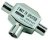 (image for) 2-Way Coaxial Splitter, 1 x female/2 x male (AMJ08G)
