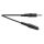 (image for) Stereo 3.5mm M-F, 1m, screened lead (ALT21G)