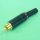 (image for) RCA Plug Black/Gold 8.5mm Red (PLP094)