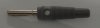 4 mm High Quality Solderless Banana Plug, Grey (BCM10G) (image for) 4 mm High Quality Solderless Banana Plug, Grey (BCM10G)