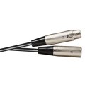 (image for) Patch Lead XLR to XLR, 1m, Black (ANK34G)