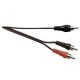(image for) Single to Twin RCA Phono Lead, 5m (ALT84G)