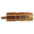 (image for) RCA Plug Gold 6mm White (ANP77G)