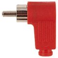 (image for) RCA Plug Right Angled, Red (PLP012)