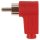 (image for) RCA Plug Right Angled, Red (PLP012)