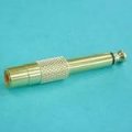 (image for) 6.35mm Mono Plug to RCA Socket (PLJ644)