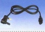 (image for) 2.20m 3-Pin RSA Plug to 2xIEC Mains Lead (CPT19S)