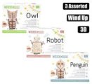 (image for) WIND UP WOODEN PUZZLE (KIT71)